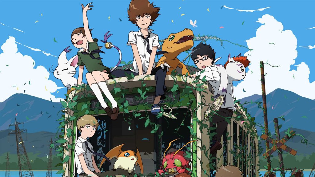 Digimon Adventure Tri: Joe, Tai (Taichi), T.K. (Takeru), Sora, Izzy (Koushiro), Kari (Hikari), Matt (…